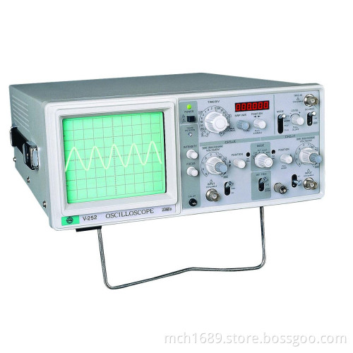 20MHz 2CH, Dual Trace Analog Oscilloscope (V-252)